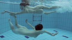 Hot Anna Netrebko and Lada Poleshuk underwater lesbos Thumb