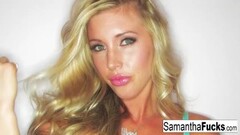 Sexy Samantha Saint Teases Thumb