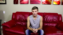 Handsome Twink Matthew Cole Pulls Out His Cock Thumb