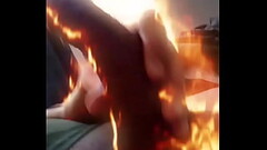 Jacking off my uncut cock. May 3, 2024. Thumb