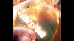 Jacking off my uncut cock. May 3, 2024. Thumb