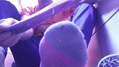 HAVING A REST WITH MY NEW COLOR SOCKS PT 2 I FEET AND SOLES Thumb