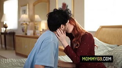 Beautiful redhead stepmom Marie McCray craves for her stepson'_s dick Thumb