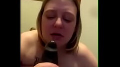 horny mature milf sucking bbc homemade Thumb