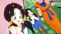Dragon Ball Z EX 3 | Part 3 | Videl cant wait for sex | Watch full 1hr movie on sheer or ptrn Fantasyking3 Thumb