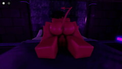Having some fun time with my demon girlfriend on Valentines Day (Roblox) Thumb
