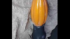 Removing Super Deep Anal Plug after 20 Minutes Thumb