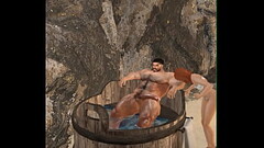 handsome mega hunk cam heyward gets blowjob at spa retreat Thumb