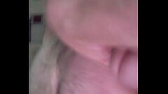 Licking my jerk Thumb