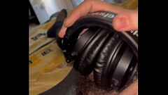 Headphones jerk off Thumb
