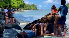 Public Beach Sex - Another Couple Watching Us Thumb