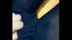 femboy Jeni clit in tights Thumb