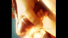 Cumming, jacking off my uncut cock. March 23, 2023. Thumb