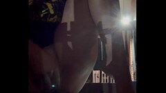 OF girl cums on her balcony Thumb