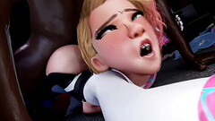 Fortnite Spider-Gwen Likes Her Dicks Strong Blacked Thumb