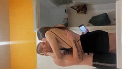 veio em casa depois da balada me mamou no corredor do pr&eacute_dio, depois entrou em casa pra mamar mais Thumb