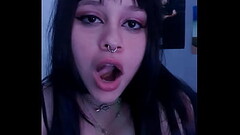 Sucking my dildo very hot Thumb