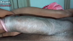 Brincando com a picona preta e dando sem camisinha Thumb