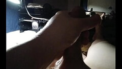 Im Stroking my  white thick cock late night. Using Vaseline instead of raw . I love it, Thumb