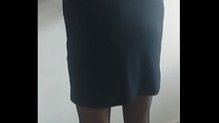 T&uuml_rk t&uuml_rbanlı olgun ayak ve bacak fetişi Thumb