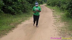 After the road walk, I took her home for some refreshments Thumb