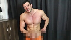 Big muscle hunk solo cumming Thumb