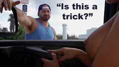 BAITBUS - Beeftcake Gunnar Stone Gets Str8 B@it Hunk Nick Cranston To Enter His Ass Thumb