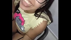 Follando la pussy caliente y jugosa de mi esposa teen morena de 18 a&ntilde_os super hot Thumb