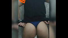 MisterBXD rj DE CALCINHA NO BANHEIRO DA ACADEMIA Thumb