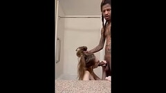 My wife'_s ass is too tight, but she begs for all the cum inside Thumb