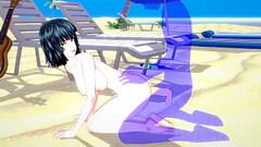 One Punch Man Hentai - Fubuki Handjob and fucked - Japanese Asian Manga Anime Film Game Porn Thumb