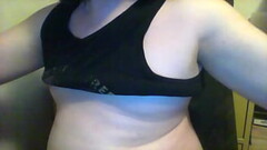 Fat Pig with No Muscle is Humiliated After Getting Dominated, Wrestled and Pegged by 100 Pound Lesbian Female Thumb