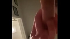 Handling my cock Thumb