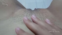 POV selfie of an Asian teen touching her pussy Thumb