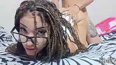 Perverted stepbrother masturbates in front of his while his catches him, morboses him and lends him her pussy and ass, cums in his mouth Xvideos Big Ass Thumb