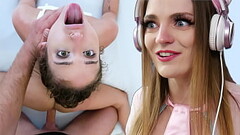 Carly Rae Summers Reacts to GEISHA KYD POUNDED LIKE MEAT AND CUMMING NON STOP Thumb