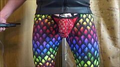 E-stim cum milking Thumb