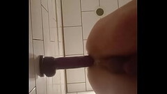Wall riding a huge 8 inch cock like no tomorrow Thumb