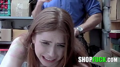 Cocky Guard Fucked The Redhead Babe Until She Confessed To Being A Naughty Girl - SHOPFUCK Thumb