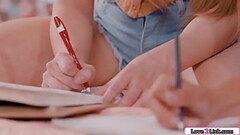 Love2Lick.com - Secret admirer fingers petite teens cunt Thumb