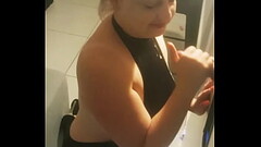 AUSSIE SLUT AT GLORYHOLE SATISFYING MUILTPLE MEN Thumb