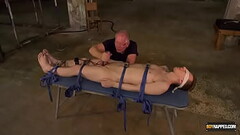 Restrained Reece Bentley tormented by Sebastian Kane Thumb