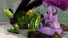 Dragon Ball - Cocotte gets penetrated by Cell Thumb