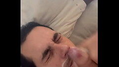 BIG COCK Cum on face Thumb