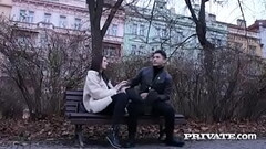 Jessica Night, Insatiable Slut Enjoys Interracial Gangbang Thumb