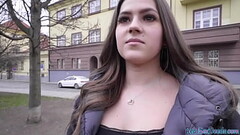 Bigtit amateur babe gets pickedup for POV blowjob and sex Thumb