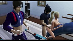Naruto Hentai Episodio 70 Ino y Sasuke Marido Enga&ntilde_ado en Ejercicios Sexual Esposa Follada al frente de su Marido Cornudo Naruto Hentai Netorare Thumb