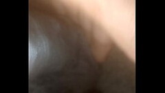 La Nefertiti Perkins Slutty horny transexual teen watch her rub her balls and play with her big uncut cock Thumb