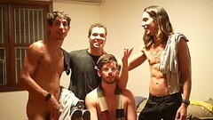 Bastidores - J&uacute_nior Peixoto &amp_ Caco Foxx &amp_ Mieto Duarte - Bareback (Metiflix) Thumb