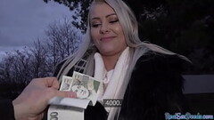 Pickedup curvy eurobabe banged after giving blowjob in POV Thumb